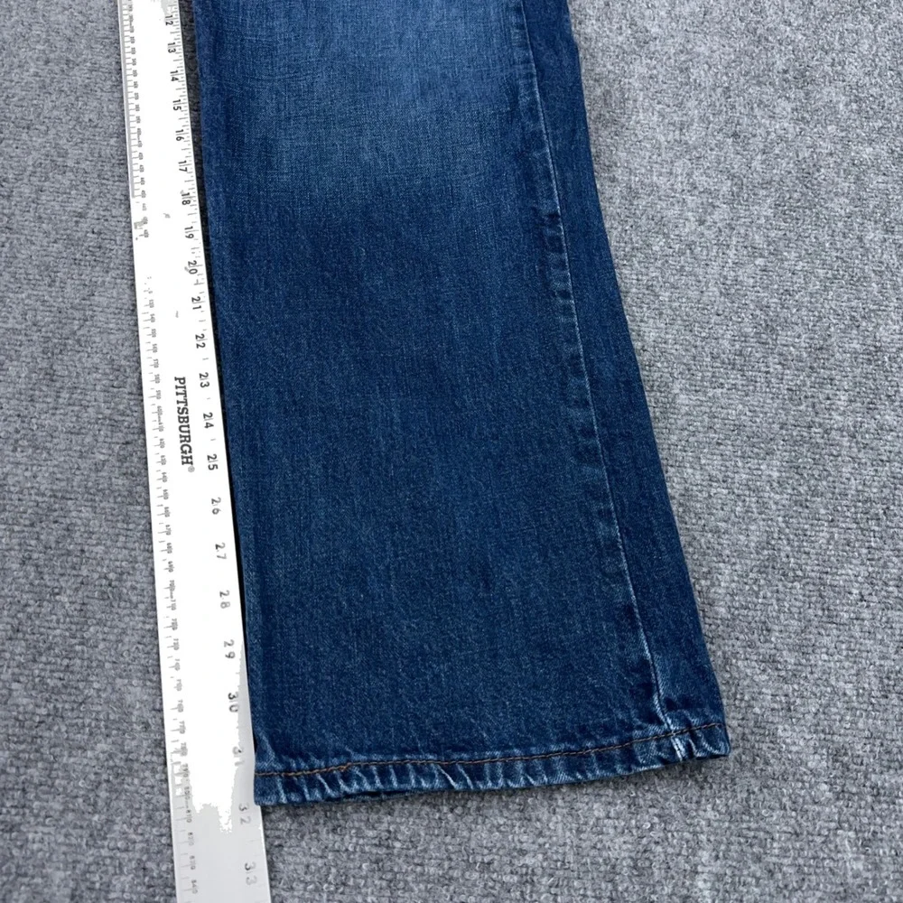 Levi's 569 Loose Straight Jeans Men 36x32 FITS 38x32 Dark Wash Denim 100% Cotton
